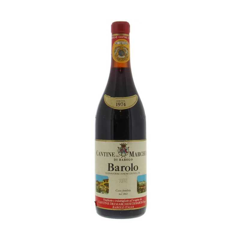 VINO ROSSO RISERVA 1974 MARCHESI DI BAROLO 75 CL