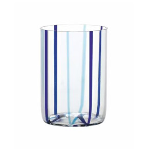 BICCHIERE TUMBLER TIRACHE ACQUAMARINA/BLU CL.35