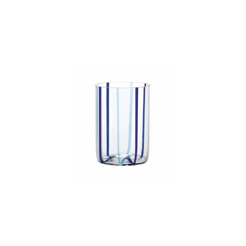 BICCHIERE TUMBLER TIRACHE ACQUAMARINA/BLU CL.35