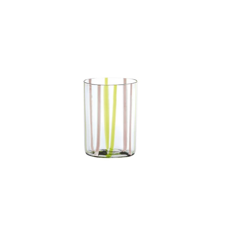 BICCHIERE TUMBLER TIRACHE VERDE MELA/AMETISTA CL.3