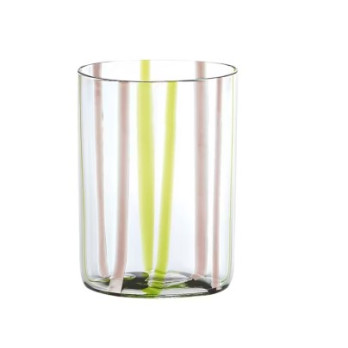 BICCHIERE TUMBLER TIRACHE VERDE MELA/AMETISTA CL.3