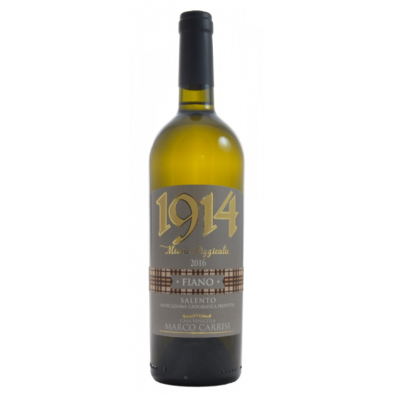 VINO BIANCO FIANO PERLA IGP MARCO CARRISI 75 CL