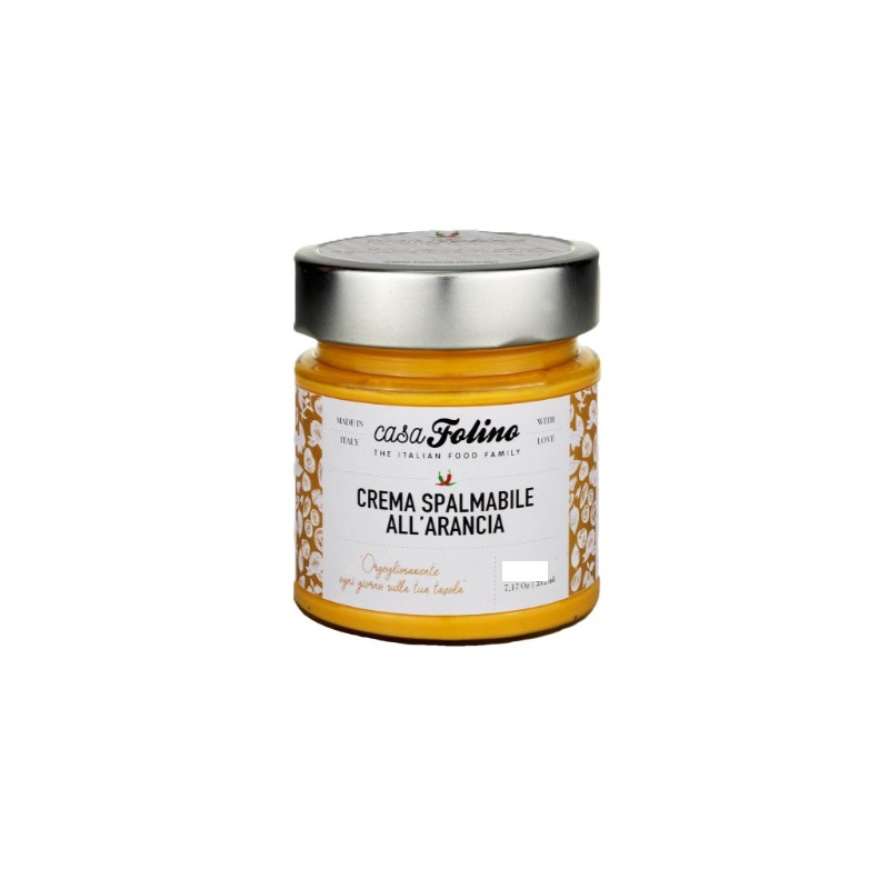 CREMA SPALMABILE ALL'ARANCIA FOLINO 220 GR