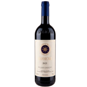 VINO ROSSO SASSICAIA SAN GUIDO 75 CL