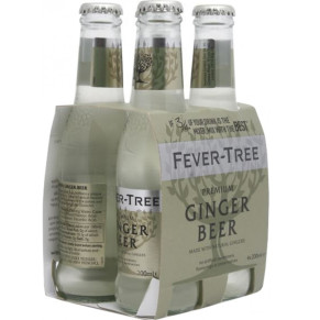 GINGER BEER FEVER TREE 20 CL x 4