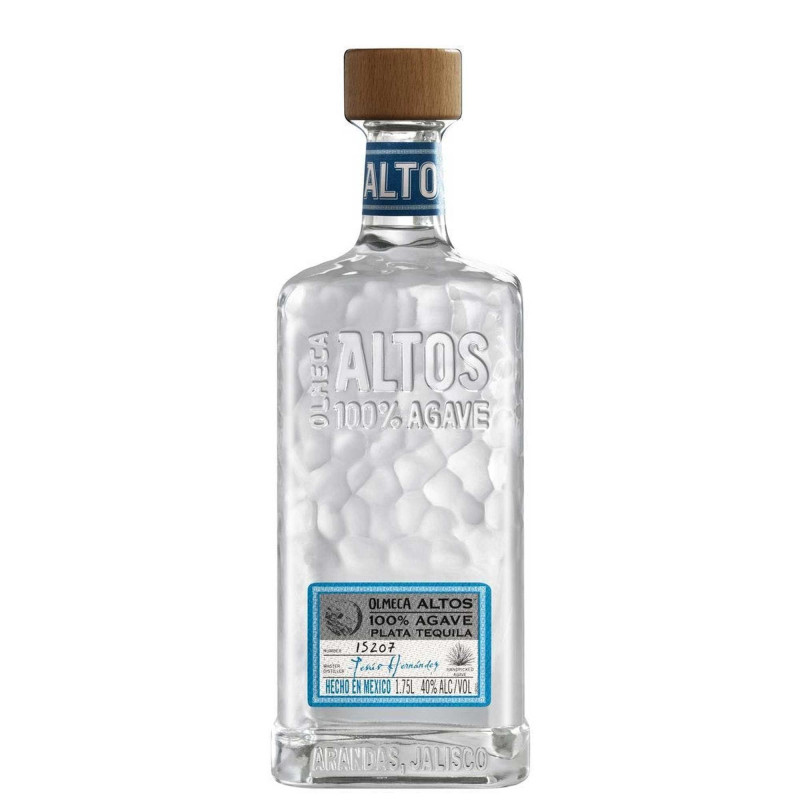 TEQUILA ALTOS PLATA OLMECA 70 CL