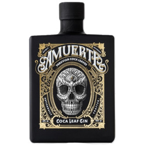 GIN COCA LEAF BLACK AMUERTE 70 CL