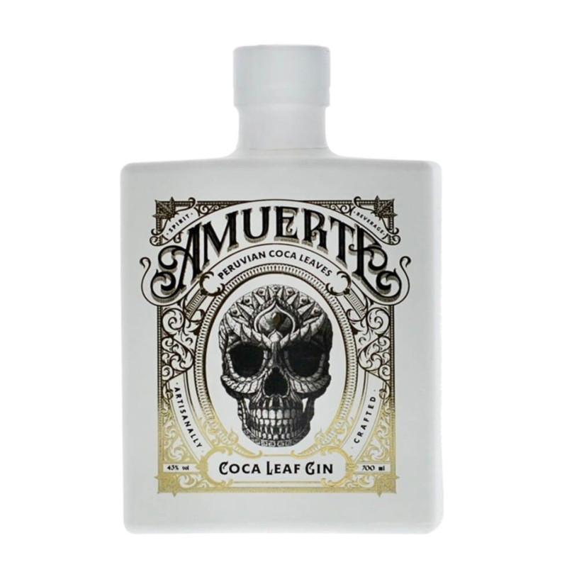 GIN COCA LEAF WHITE AMUERTE 70 CL