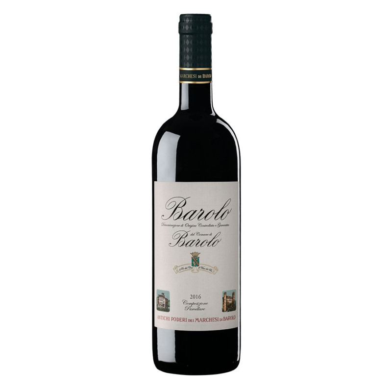 VINO ROSSO BAROLO DEL COMUNE MARCHESI DI BAROLO 75