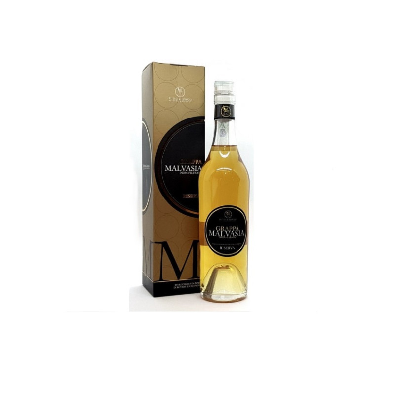 GRAPPA BARRIQUE MALVASIA SAUVIGNON RUSSO&LONGO 50