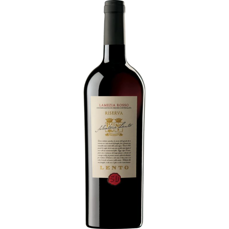 VINO ROSSO RISERVA LAMEZIA LENTO 75 CL