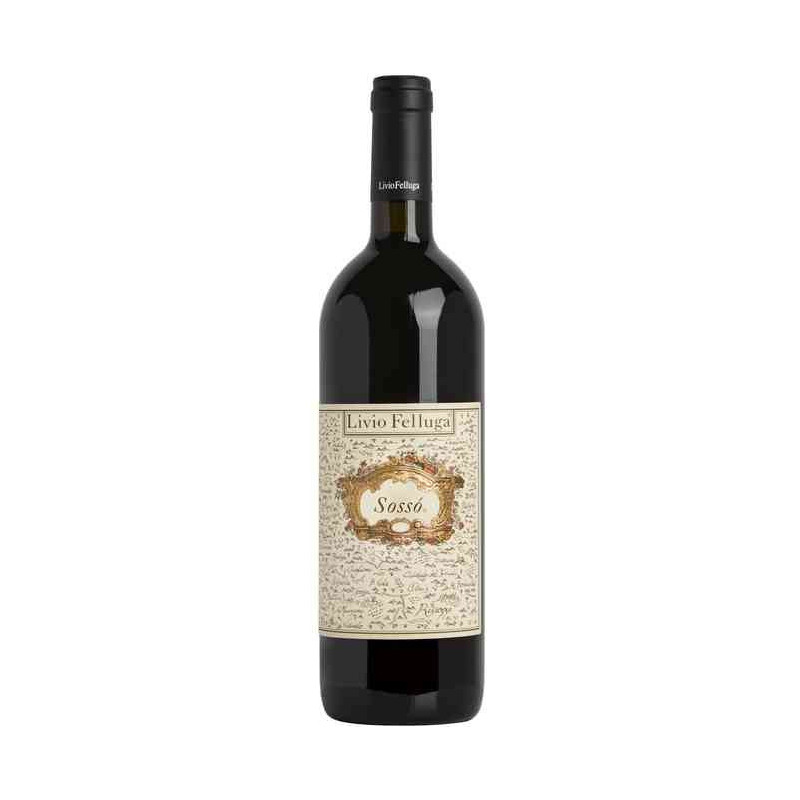 VINO ROSSO SOSSO' FELLUGA 75 CL