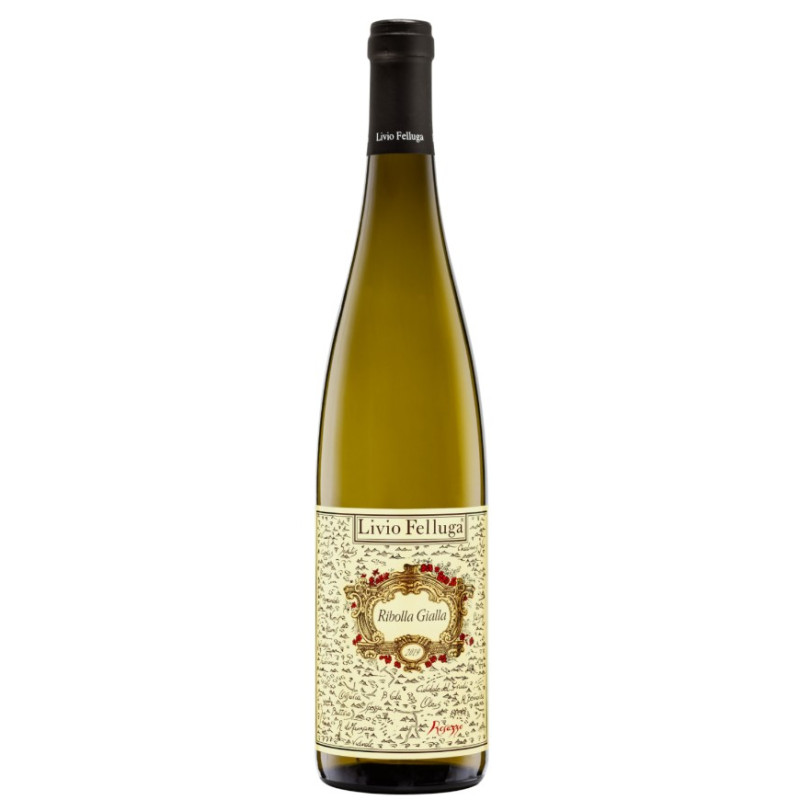 VINO BIANCO RIBOLLA GIALLA FELLUGA 75 CL