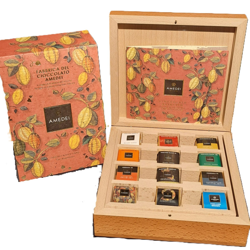 CIOCCOLATO RICARICA CONFEZIONE VIAGGIO AMEDEI 300