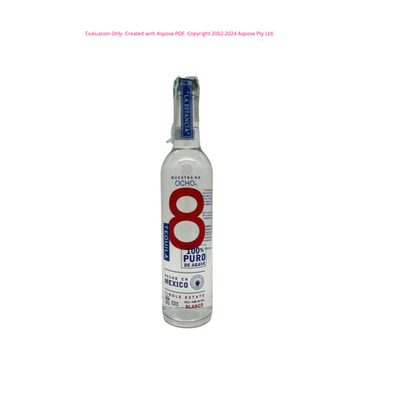 TEQUILA OCHO BLANCO 500 ML