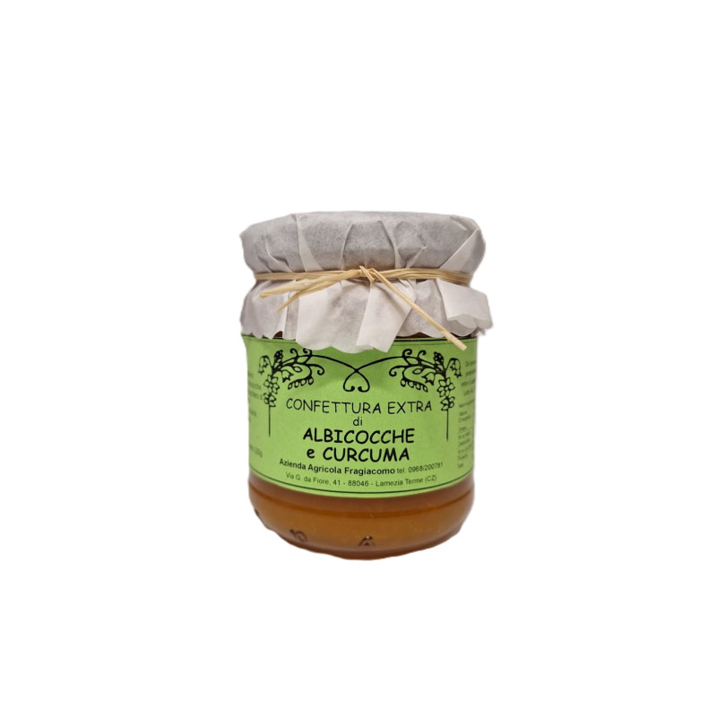 CONFETTURA ALBICOCCHE CURCUMA FRAGIACOMO 220 GR