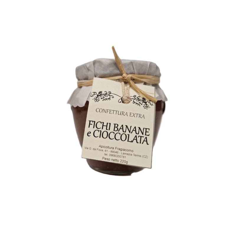 CONFETTURA FICHI BANANE CIOCC. FRAGIACOMO 220 GR