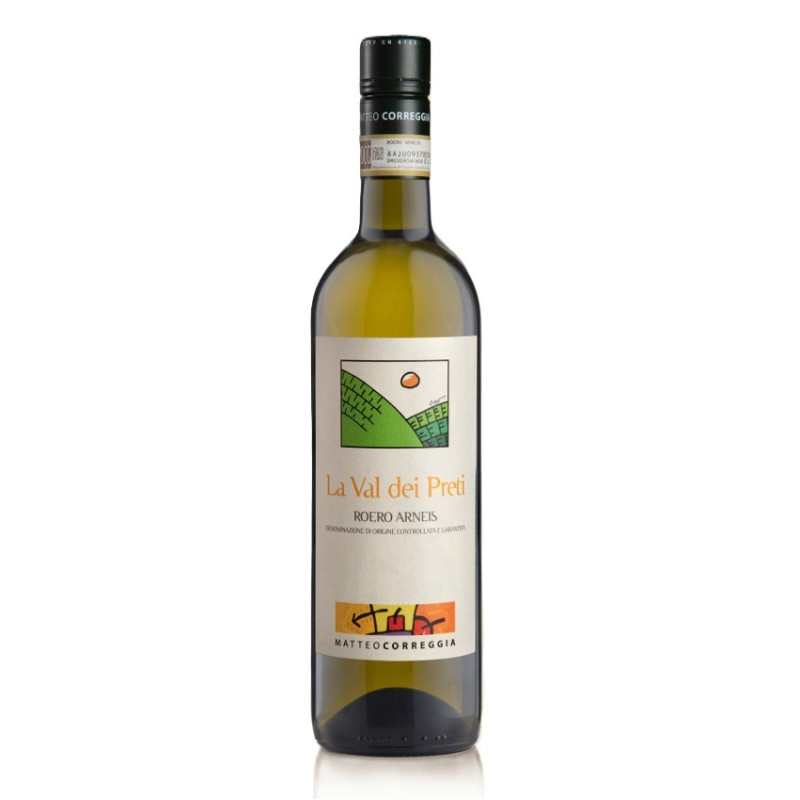 VINO BIANCO ARNEIS VAL DEI PRETI CORREGGIA 75 CL