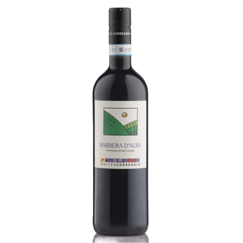 VINO ROSSO BARBERA D'ALBA CORREGGIA 75 CL