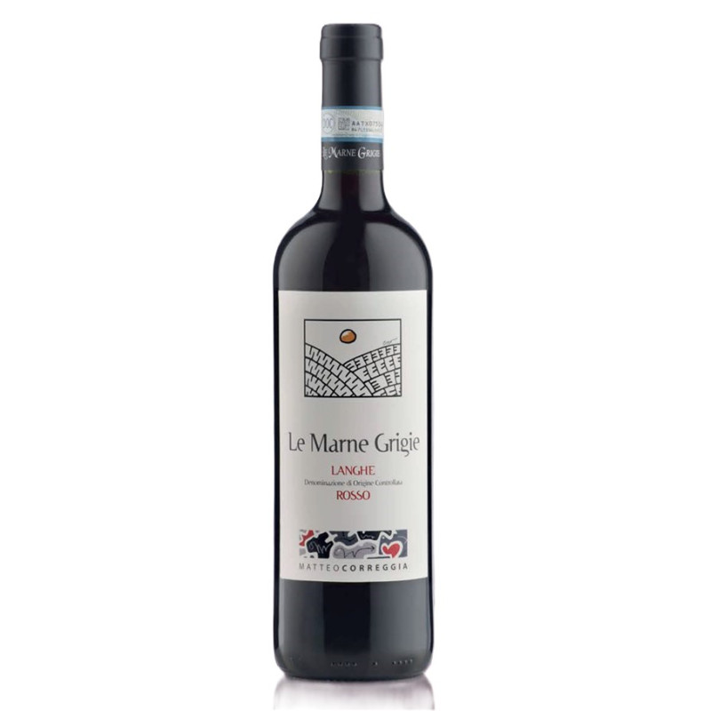VINO ROSSO LE MARNE GRIGIE CORREGGIA 75 CL