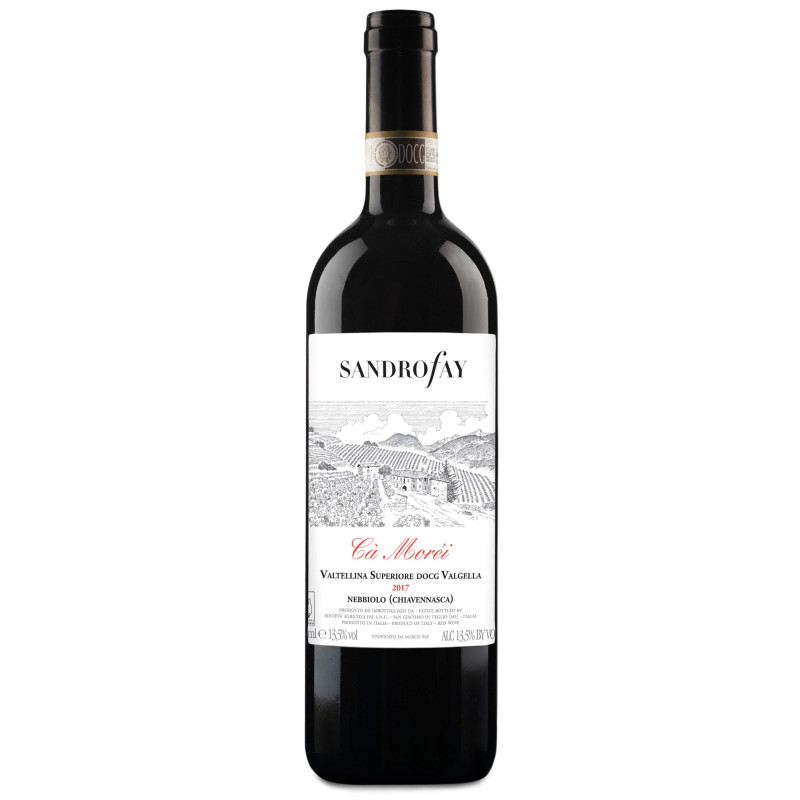 VINO ROSSO CA'MOREI SANDRO FAY 75 CL