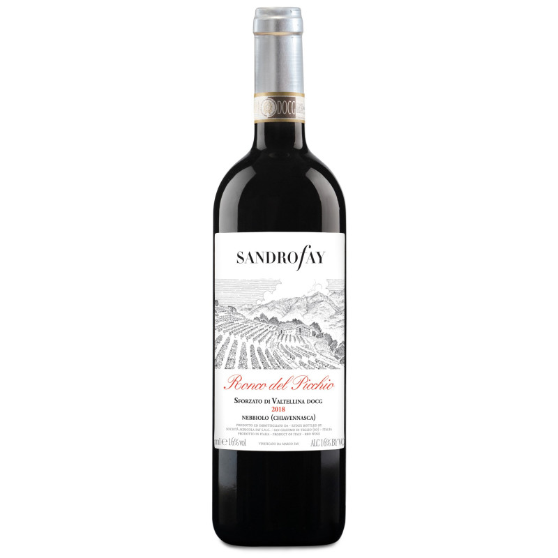 VINO ROSSO RONDO DEL PICCHIO SANDRO FAY 75 CL