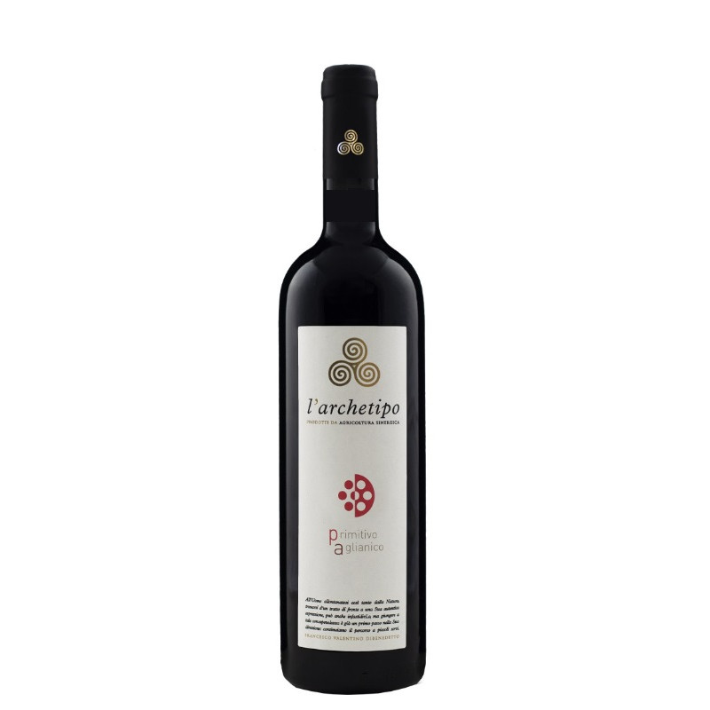 VINO ROSSO PRIMITIVO AGLIANICO ARCHETIPO 75 CL