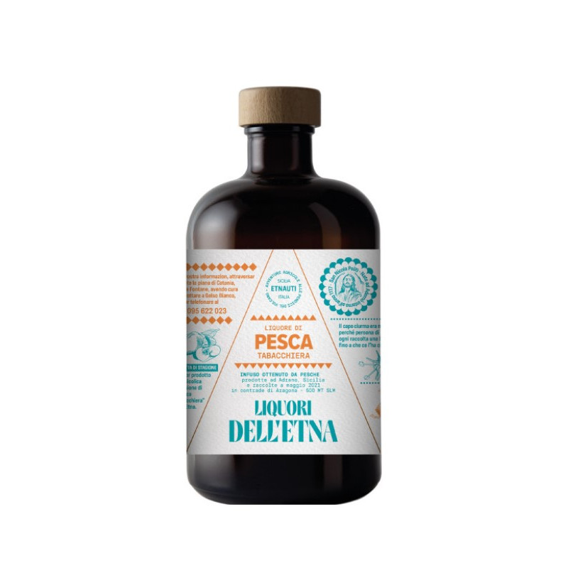 LIQUORI DELL'ETNA PESCA TABACCHIERA 70 CL