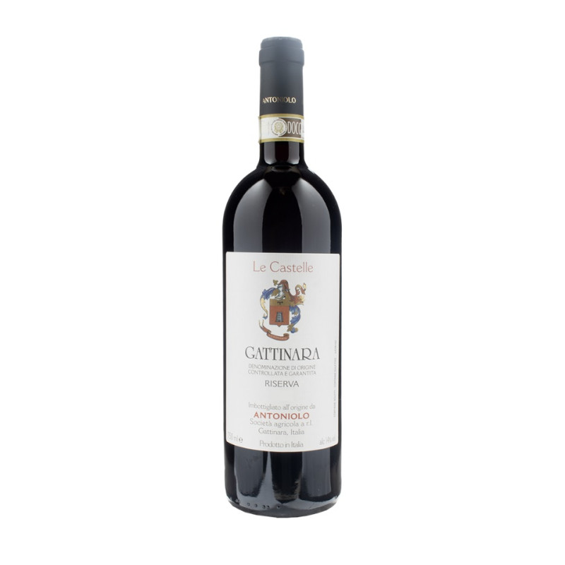 VINO ROSSO GATTINARA CASTELLE RIS. ANTONIOLO 75 CL