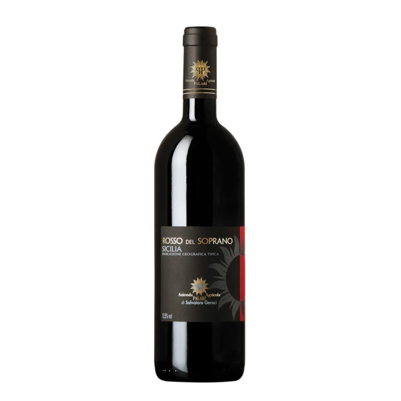 VINO ROSSO SOPRANO PALARI 75 CL
