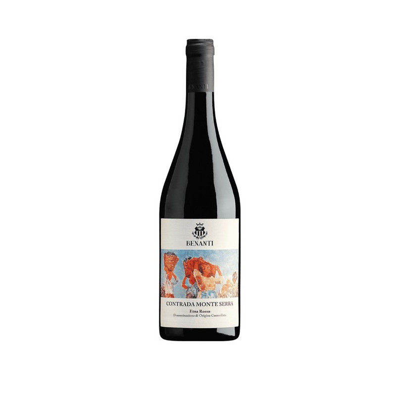VINO ROSSO CONTRADA MONTESERRA BENANTI 75 CL