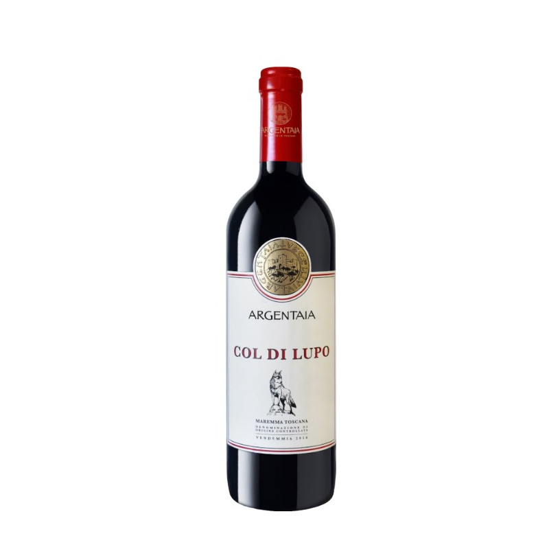 VINO ROSSO COL DI LUPO ARGENTAIA 75 CL