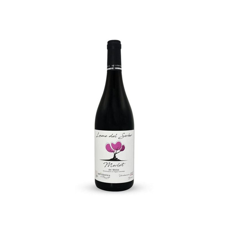 VINO ROSSO MERLOT COLLINE DI RIPA 75 CL