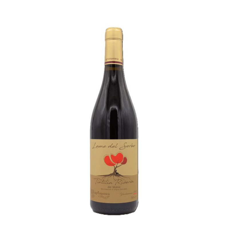 VINO ROSSO TINTILIA RISERVA COLLINE DI RIPA 75 CL