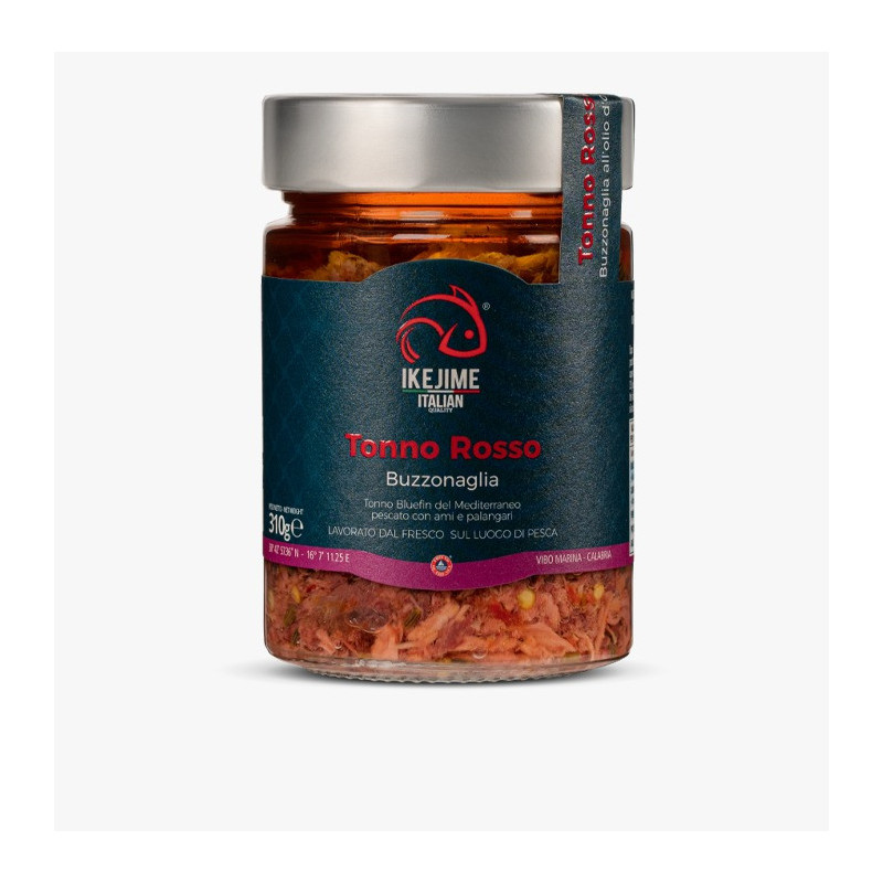 BUZZONAGLIA TONNO ROSSO VASO IKEJIME 310 GR