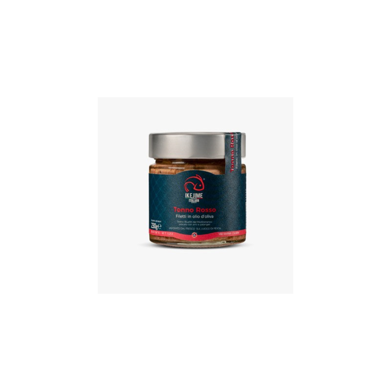 FIL.TONNO ROSSO SOTT'OLIO VASO IKEJIME 230 GR