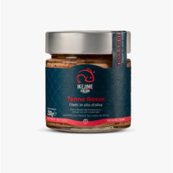 FIL.TONNO ROSSO SOTT'OLIO VASO IKEJIME 230 GR
