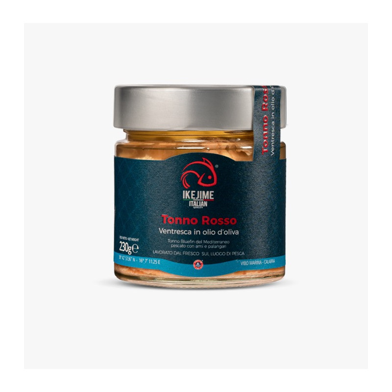 VENTRESCA TONNO ROSSO S/O VASO IKEJIME 230 GR