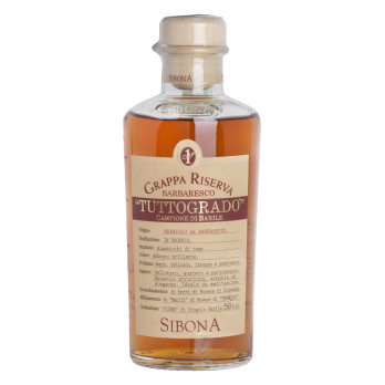 GRAPPA BARBARESCO TUTTOGRADO SIBONA 50 CL
