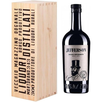 AMARO JEFFERSON CASSETTA LEGNO 700 ML