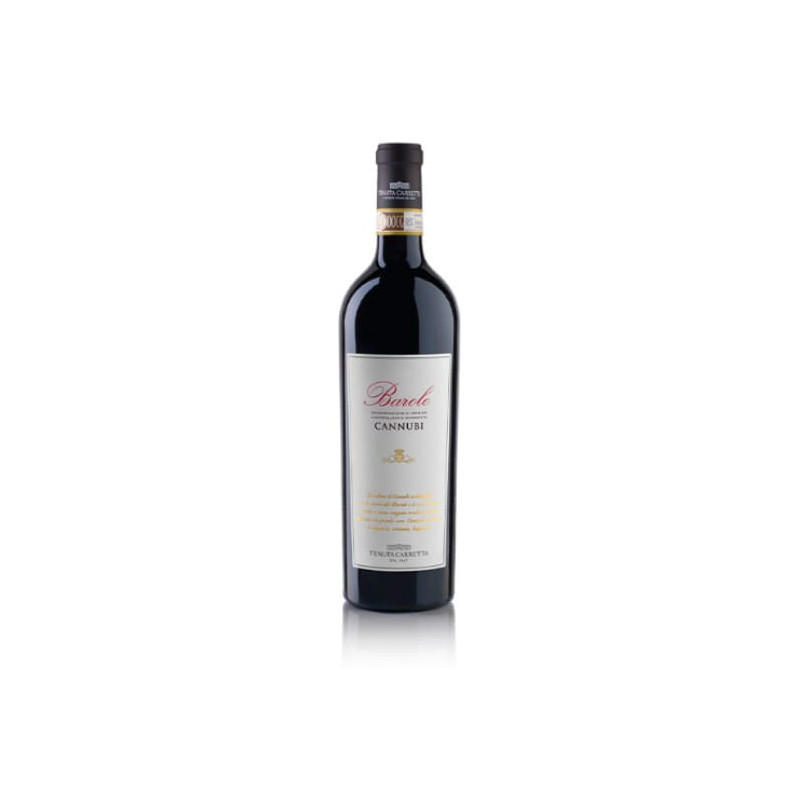 VINO ROSSO BAROLO CANNUBI TENUTA CARRETTA 75 CL