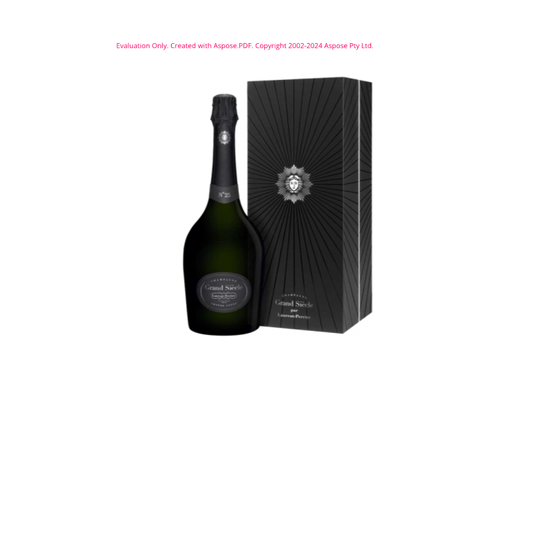 CHAMPAGNE GRAND SIECLE ASTUCCIO LAURENT PERRIER 75