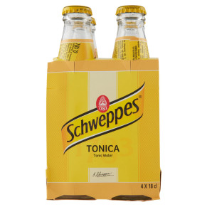 TONICA SCHWEPPES 18 CL x 4