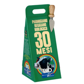 PARMIGIANO REGGIANO BIOLOGICO 30 MESI CONF.REGALO (al kg)