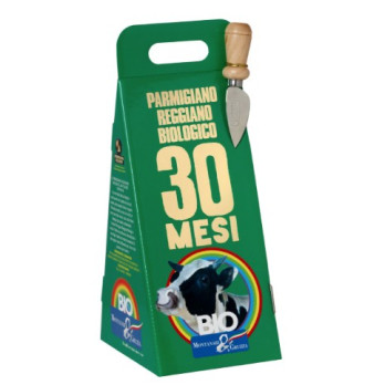 PARMIGIANO REGGIANO BIOLOGICO 30 MESI CONF.REGALO (al kg)
