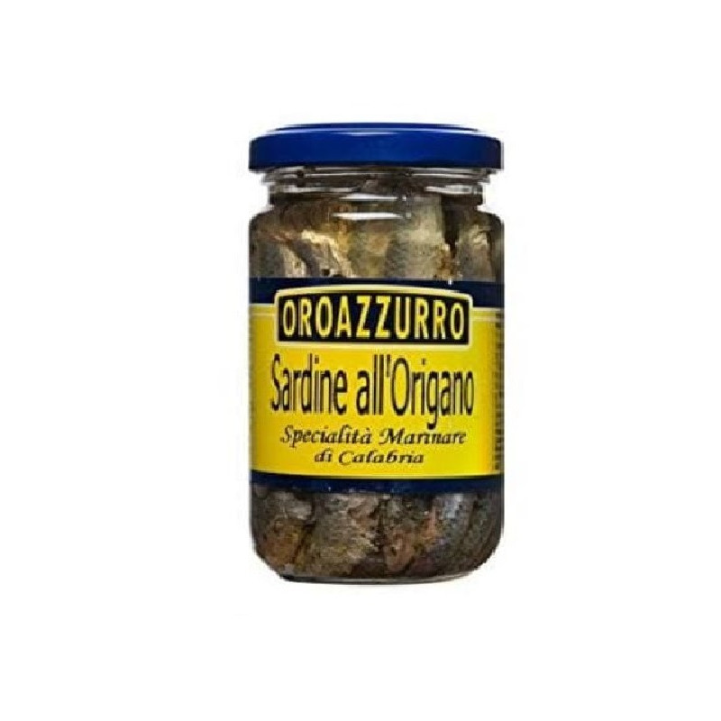 SARDINE ALL'ORIGANO IN OLIO S.GIR. OROAZZURRO 200