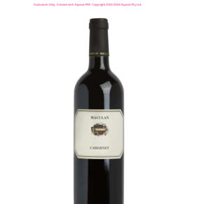 VINO ROSSO CABERNET MACULAN 75 CL