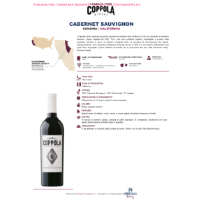VINO ROSSO CABERNET SAUVIGNON DIAMOND FRANCIS COPP