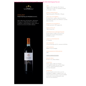 VINO ZIGGURAT 75 BIO 2020 FERRARI 75 CL BT