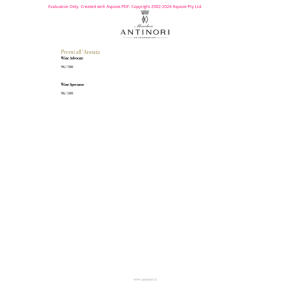 VINO ROSSO TIGNANELLO 2022 ANTINORI 75 CL